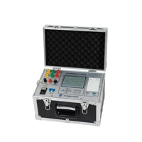 Testeur d'impédance de court-circuit pour transformateur basse tension compact haut de gamme, précision 0,2 %, sortie 10 A, contrôle à distance par PC pour