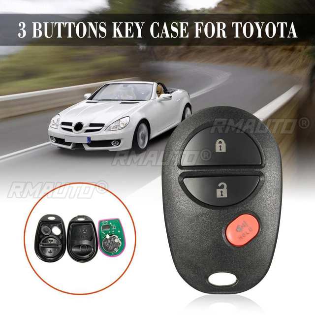 315Mhz 3 Buttons Remote Key Fob Clicker Transmitter for Toyota Replacement GQ43VT20T NEW Car Remote Controls Keyless