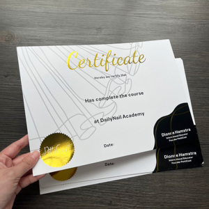 High Quality Gold Foil A4 Size <strong>Certificate</strong> Printing <strong>Paper</strong> <strong>Certificate</strong> Degree <strong>Certificate</strong> Printing - Product Image 2