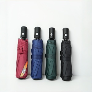 Paraguas Plegable Automático Promocional Personalizado con Logotipo, de Moda, para Viajes, con Estampado de Marca, 3 Protecciones Solares - Product Image 1