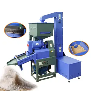 Machine de décorticage de riz paddy de haute qualité équipement de moulin BB-N70 PRO MAX + ascenseur avec séparateur d'impureté