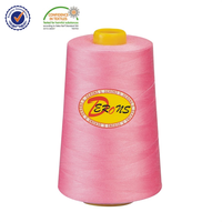 S.de rons 23 ans usine fournisseur prix filé 100% polyester 40/2 fil à coudre 5000M avec différentes couleurs pour la couture