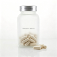 Flacons en verre dépoli 100 ml 100 cc pour capsules, vitamines et médicaments, flacon pharmaceutique 10 cl avec bouchon