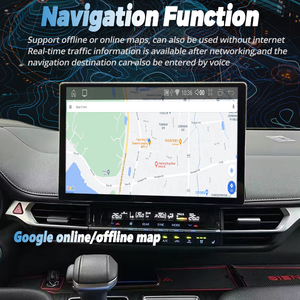 Reproductor de vídeo Multimedia para coche Android con pantalla 2K de 13,3 pulgadas para <span class=keywords><strong>Toyota</strong></span> <span class=keywords><strong>SIENNA</strong></span> 2021 <span class=keywords><strong>2022</strong></span> 2023 estéreo navegación GPS inalámbrico Carplay - Product Image 3