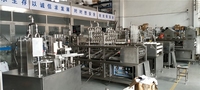 Jus d'eau linéaire essentiel automatique pâte liquide de crème glacée litchi tasse en plastique yaourt type rotatif remplissage scellage et machine
