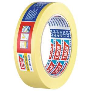 Tesa-04334-00001-00เทปกระดาษเกรดสูงสำหรับงานพ่นกาว4042448816108สีเหลือง - Product Image 1