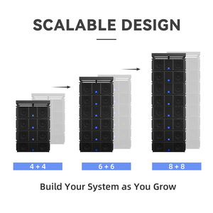 Sistema <span class=keywords><strong>de</strong></span> Sonido Line Array <span class=keywords><strong>de</strong></span> Alta Potencia CHORDIO CF212 con Dos Altavoces <span class=keywords><strong>de</strong></span> 12 Pulgadas para Estadios, Equipos Profesionales <span class=keywords><strong>de</strong></span> Escenario y Giras - Product Image 5