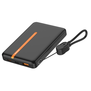 <span class=keywords><strong>Batterie</strong></span> <span class=keywords><strong>externe</strong></span> portable 10000 mAh, charge rapide 77W, écran LED, câble intégré <span class=keywords><strong>pour</strong></span> téléphone portable, utilisation en extérieur - Product Image 5