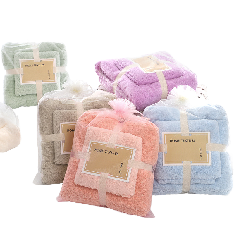 High Quality Microfiber Bath Towel Set
