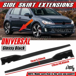 Extensiones de faldones laterales universales de 1.2m, alerones divisorios para BMW F30 F80 M3 F82 320i 325i 330i G30 G31 F10 F11 - Product Image 2