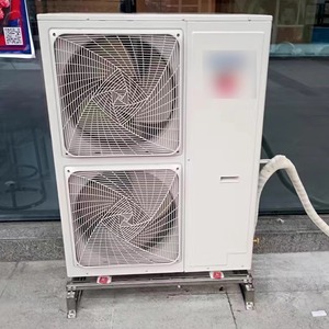 Soporte de suelo de acero inoxidable 304 para aire acondicionado central con estructura de soporte reforzada con refuerzo transversal - Product Image 3