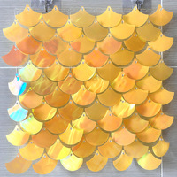 Éventail de mariage anniversaire paillettes fête événement décoratif fond mur toile de fond écailles de poisson sirène conseil scintillant panneaux à paillettes