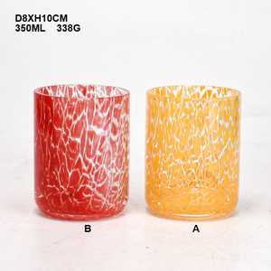 <span class=keywords><strong>Barattoli</strong></span> <span class=keywords><strong>di</strong></span> <span class=keywords><strong>Vetro</strong></span> Soffiato a Mano per Candele, Colorati ed Eleganti, Ecologici, Vuoti, per Decorazioni Natalizie e Domestiche - Product Image 5