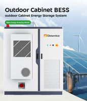 Armoire de batterie hybride tout-en-un LiFePO4 265 kWh, conteneur de stockage d'énergie hors réseau, industriel, commercial, IP54