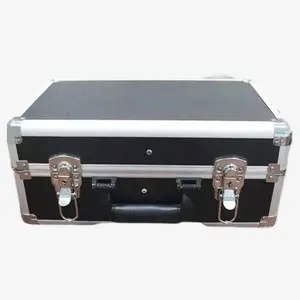 2021 Smart Function Panel Caring Hard Case Aluminum Demo Box Light Testing Suitcase