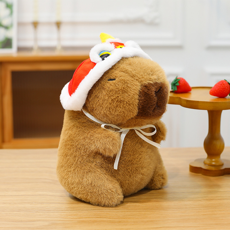 Capybara à capuche Lion-25cm