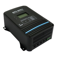 Les contrôleurs de charge M4880F Helios 80A 12V 24V48V MPPT prennent en charge la batterie SEL FLD AGM LifePo4 avec de bonnes performances