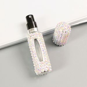 2026 New Style <b>5Ml</b> 10Ml Aluminum Refillable Spray Pump Empty Cosmetic Containers Atomizer for Travel Personal Care - Product Image 6