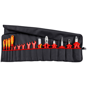 Bolsa de herramientas enrollable, juego de 15 piezas, herramientas de seguridad para trabajos eléctricos, 805 mm - Product Image 1