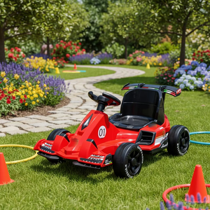 Kart Elettrico per Bambini con Telecomando, Trazione Integrale a 4 Ruote, Adatto per 1-6 Anni, Auto Giocattolo Educativa Sicura e Stabile - Product Image 5