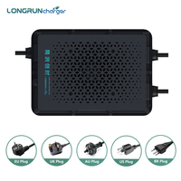 Chargeur de batterie à fréquence variable haute efficacité 2000W, entrée AC90-264V, étanche IP67, pour véhicule électrique