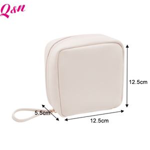 2025 Custom Logo Small Nylon Makeup Storage Bag <b>Zipper</b> Cosmetic Bag Makeup Bag for Outdoor - Product Image 5