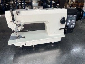 RONMACK RM-0303B-D4-TY Industrial Heavy Duty Full Automatic <b>Walking</b> Foot Single Needle Flat-Bed Lock Stitch Sewing <b>Machine</b> - Product Image 2