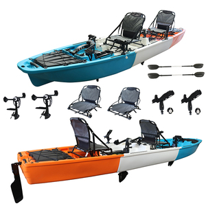 <span class=keywords><strong>Kayak</strong></span> Modular Doble de 14 Pies, 3 Piezas, Tipo Sit-on-Top, con Pedales, para Pesca, <span class=keywords><strong>Kayak</strong></span> de Dos Plazas con Pedales, HDPE, Venta al Por Mayor - Product Image 5