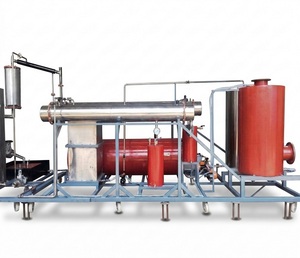 Máquina de Refinería Continua de Aceite Usado a Diésel Veera MD300 C, Equipo de Destilación Molecular para Reciclaje de Aceite Lubricante Usado - Product Image 4