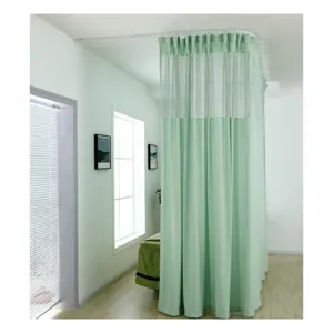 Flame Retardant Fabric Hospital Curtain Medical Cubicle Curtain
