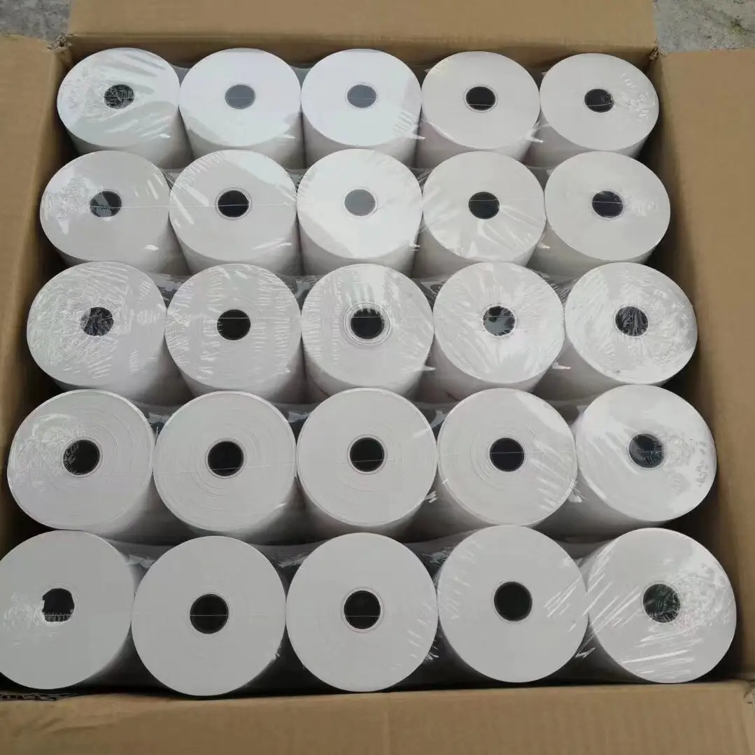 Màu Tape Sticker giấy nhiệt cho thịt văn phòng trắng A4 nhãn nhiệt 100x150 Máy Photocopy Giấy Anh nhãn Băng