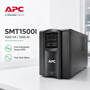 Sistema de Alimentación Ininterrumpida (<span class=keywords><strong>UPS</strong></span>) <span class=keywords><strong>APC</strong></span> SMT1500I-CH Smart-<span class=keywords><strong>UPS</strong></span> 1500VA <span class=keywords><strong>1000</strong></span> - Product Image 1