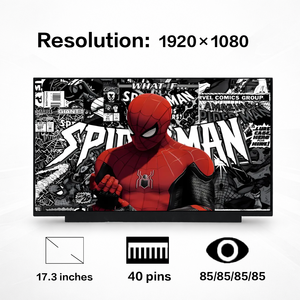 หน้าจอ LCD 17.3นิ้วความละเอียด FHD 144Hz สำหรับเล่นเกม40Pin สำหรับ NV173FHM-NX3 B173HAN04.9 - Product Image 2