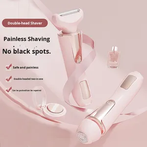 Dispositivo de Depilación Multifuncional de Doble Cabezal, Dos en Uno, Material ABS, Modelo XL-165, para Uso en Todo el Cuerpo de la Mujer, Venta al Por Mayor - Product Image 1