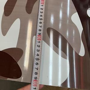 <span class=keywords><strong>Tôle</strong></span> de <span class=keywords><strong>Toiture</strong></span> Métallique Prélaquée Double Couche en Rouleau, Acier Galvanisé Peint 0,6 mm PPGI PPGL, Bobine d'Acier Stratifié PVC - Product Image 4