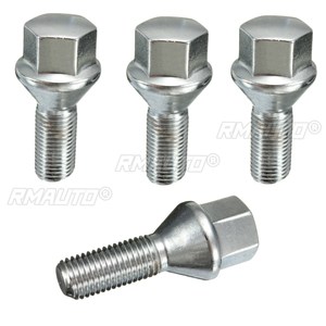 4/16 pièces Écrous de roue en alliage M12x1.5mm pour BMW E21 E30 E36 E46 E90 E91 E92 E93 Série 3 1975-2012 - Product Image 2