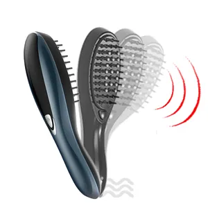 Potable Electric Head Massager Hair Styling Comb Brush Hair Growth Treatment With Vibration Smart Scalp Massager