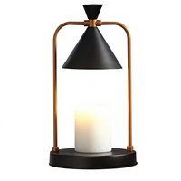 Lampe chauffe-bougie en métal avec minuterie et variateur d'intensité, cadeaux d'anniversaire pour femmes et mamans, décoration de maison neuve, bougies à brancher