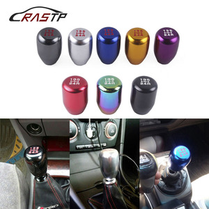 CRASTP Car Gear <b>Shift</b> <b>Knob</b> 5-Speed Aluminum Alloy Racing Manual Transmission Lever For Cars - Product Image 1