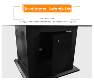 AOPA-mesa de comedor redonda para restaurantes, moderna y concisa, Comercial - Product Image 5