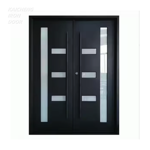 <span class=keywords><strong>Porte</strong></span> <span class=keywords><strong>d</strong></span>'<span class=keywords><strong>entrée</strong></span> moderne en fer forgé personnalisable - <span class=keywords><strong>Porte</strong></span> <span class=keywords><strong>d</strong></span>'<span class=keywords><strong>entrée</strong></span> de sécurité robuste <span class=keywords><strong>avec</strong></span> <span class=keywords><strong>serrure</strong></span> antivol, cadre métallique durable - Product Image 2