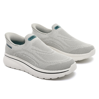 Chaussures de course légères pour hommes – Baskets basses respirantes et tendance en maille aérée pour le sport printemps-été