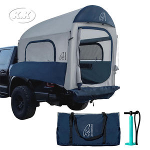 Kawagebo <span class=keywords><strong>Kamp</strong></span> (KK) 6.6' X 5.3' Gonflable 3.2 ㎡   Tente de camping multifonctionnelle en tissu Oxford pour coffre de voiture - Product Image 5