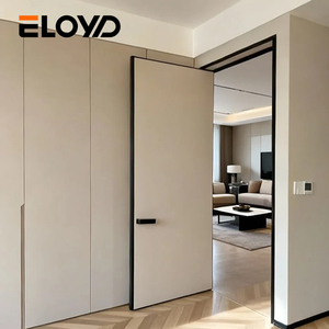 Puertas de Aluminio y Madera Ecológicas Eloyd <span class=keywords><strong>para</strong></span> Dormitorio con Patrones Minimalistas y Tecnología de Reducción de Ruido - Product Image 1