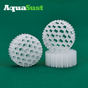 Aquasust K3/K5 Bio Filter Media Mbbr Reactor Aquacultuur Hydrocultuur Vijvers Aquaria Aquaria Aquaria Boerderijen-Bewegende Bed Biofilm - Product Image 2