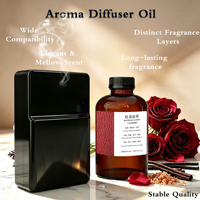 Aceite Aromático Premium de Cuero y Flor Roja para Difusor, Aroma Duradero, Aceite Esencial, OEM, ODM, Marca Privada
