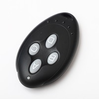 Télécommande superhétérodyne Rft2d04 DC12V 4 touches, cryptage AES 128 bits, clé secrète, code roulant 433 MHz pour porte de garage sécurisée
