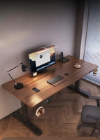 Escritorio Eléctrico de Altura Ajustable, de Alta Capacidad, con Doble Motor, Duradero, Moderno, para Oficina en Casa o Dormitorio, Personalizable