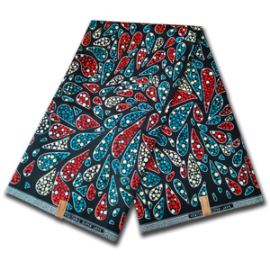 Nouveau <span class=keywords><strong>tissu</strong></span> imprimé à la cire de <span class=keywords><strong>polyester</strong></span> 100% - Product Image 1