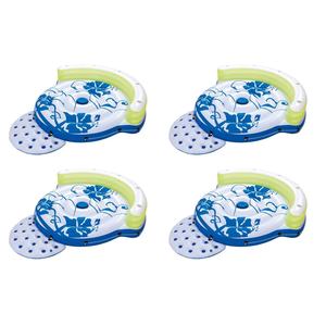 Anneau de natation <span class=keywords><strong>gonflable</strong></span> personnalisé en polyuréthane PVC pour <span class=keywords><strong>4</strong></span> <span class=keywords><strong>personnes</strong></span>, étanche, pliable, léger, 210 cm, pour l'extérieur - Product Image 4